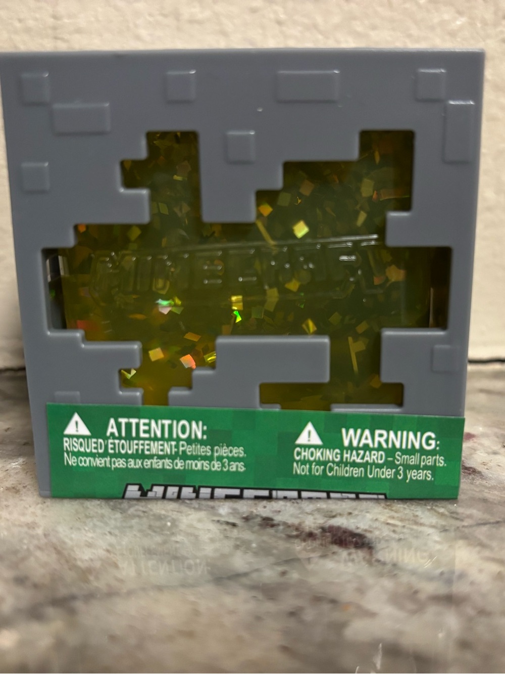 Minecraft Jelly Cubes *Viral* Glitter Slow Rising Squishy